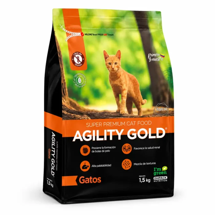 AGILITY GOLD GATO ADULTO 1.5 KG