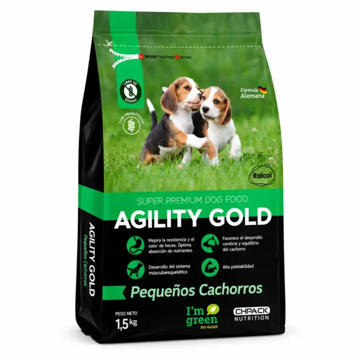 Agility_Gold_Pequenos_Cachorros_1_5kg AGILITY GOLD PEQUEÑOS CACHORROS 1,5 KG