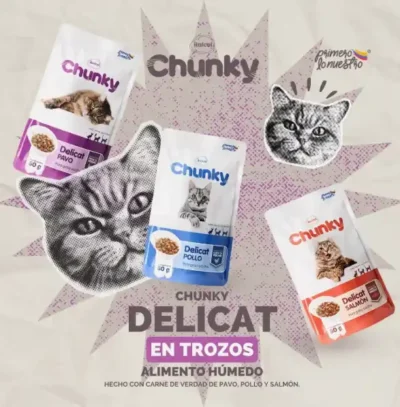 CHUNKY DELICAT TROZOS X 80 GR