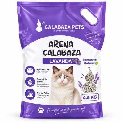 ARENA CALABAZA LAVANDA 4.5 K