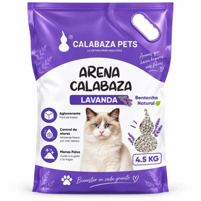 ARENA CALABAZA LAVANDA 4.5 K