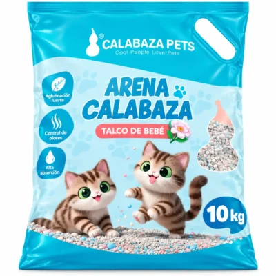 ARENA CALABAZA TALCO DE BEBE 10 KG
