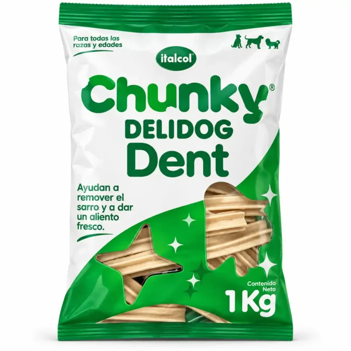 Chunky Delidog Dent – Snack Dental Recarga 1 kg