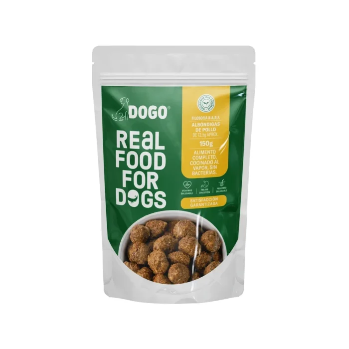 DOGO ALBONDIGAS DE POLLO 50GR PARA PERROS