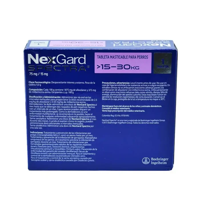 NEXGARD SPECTRA 15-30KG