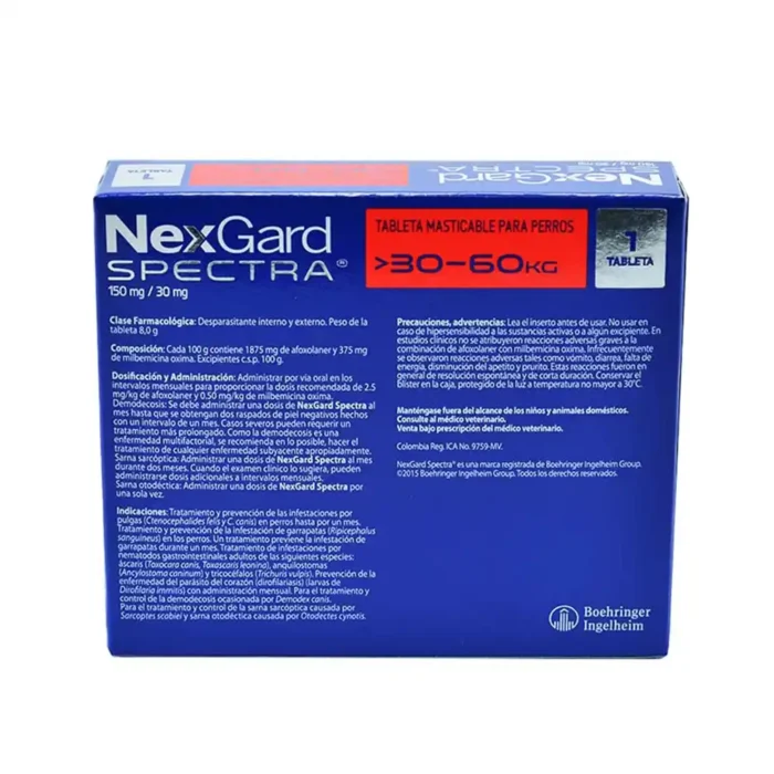 NEXGARD SPECTRA 30-60 KILOS