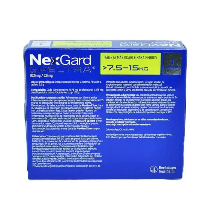 NEXGARD SPECTRA 7.5-15