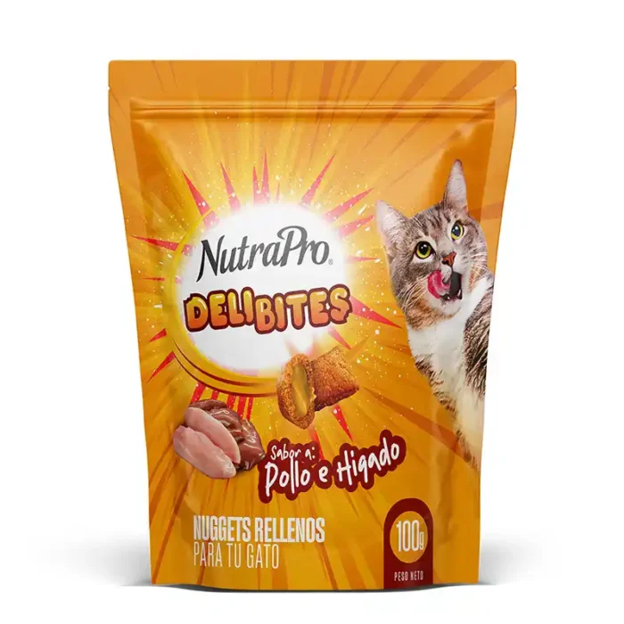 NUTRAPRO DELIBITES POLLO E HIGADO 100 GR
