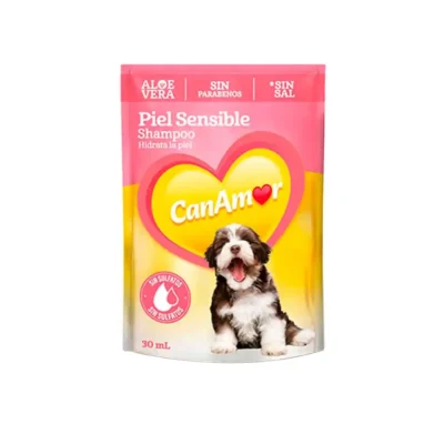 SOBRE DE SHAMPOO PIEL SENSIBLE CAN AMOR 30 ML