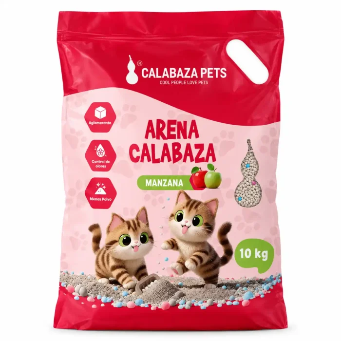ARENA CALABAZA MANZANA 10 KG