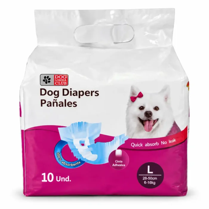 PAÑAL COLMASCOTAS UNIDAD TALLA L