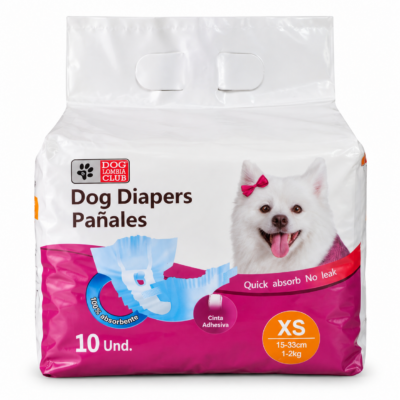PAÑAL COLMASCOTAS UNIDAD TALLA XS