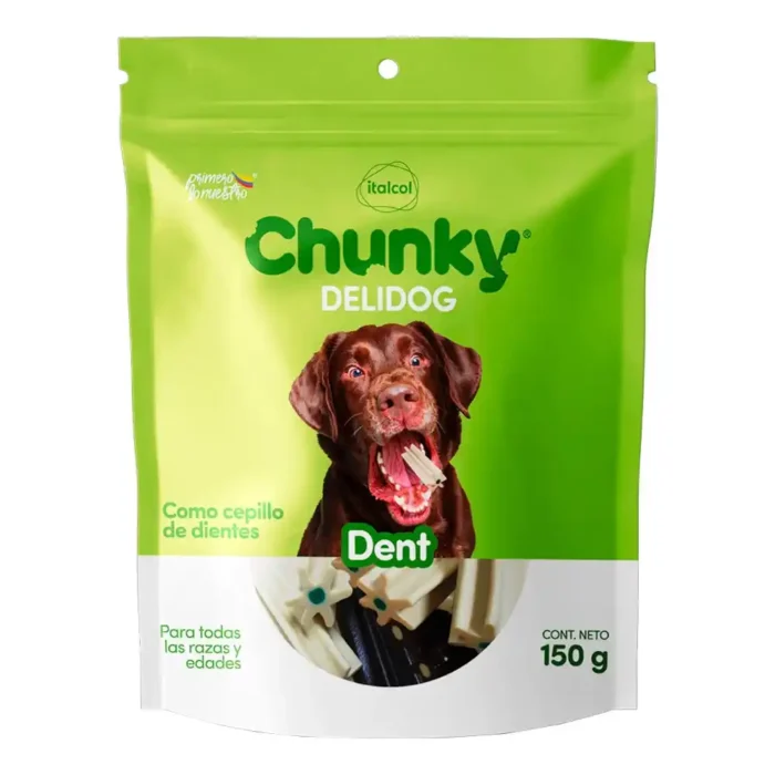Chunky Delidog Dent – Snack Dental 150 GR