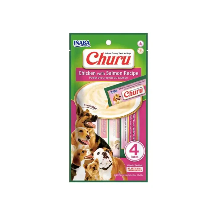 Churu For Dog Chicken With Salmon 4 Unds 14 g