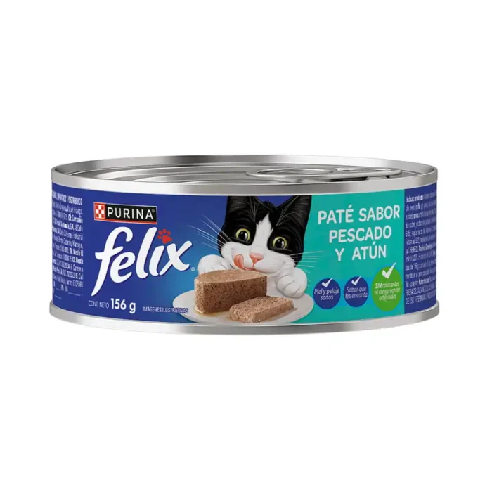 LATA FELIX PATE PESCADO Y ATÚN 156GR